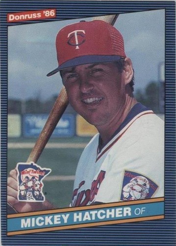 1986 Donruss - Mickey Hatcher #269