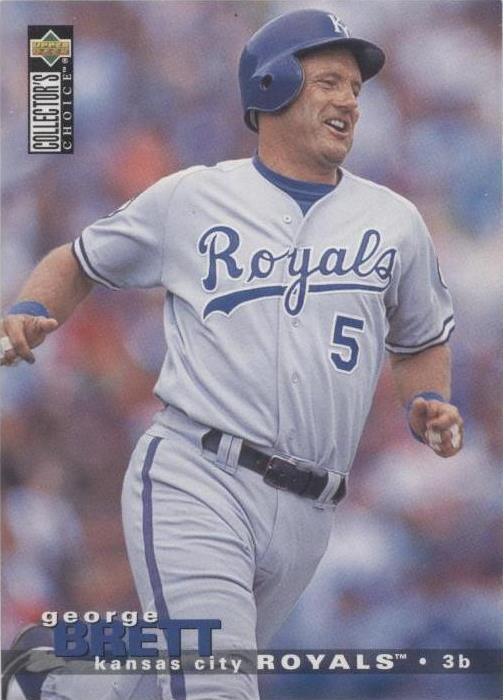 1995 Upper Deck Collector's Choice - George Brett #49