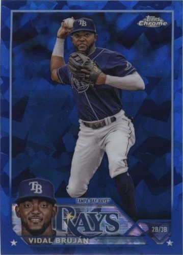 2023 Topps Chrome Sapphire Edition - Vidal Brujan #613