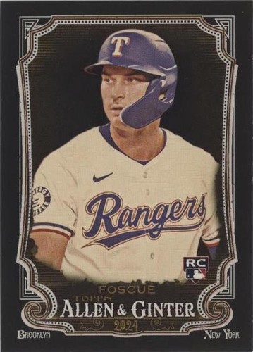 2024 Topps Allen & Ginter X - Justin Foscue #253