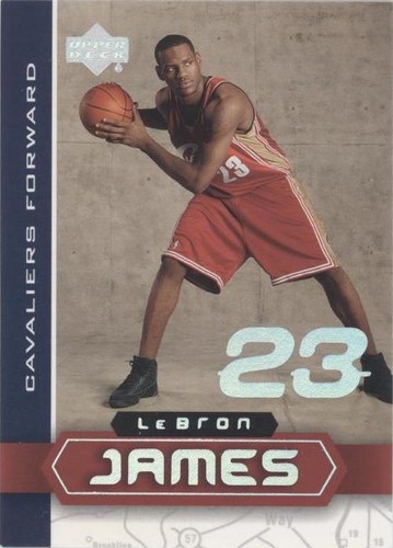 2002-03 Upper Deck UD Superstars - LeBron James #LBJ-3