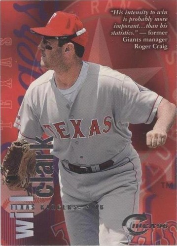 1996 Skybox Circa - Will Clark #84