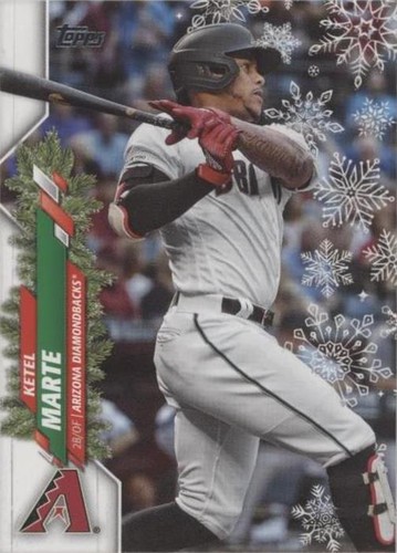 2020 Topps Holiday - Ketel Marte #HW34