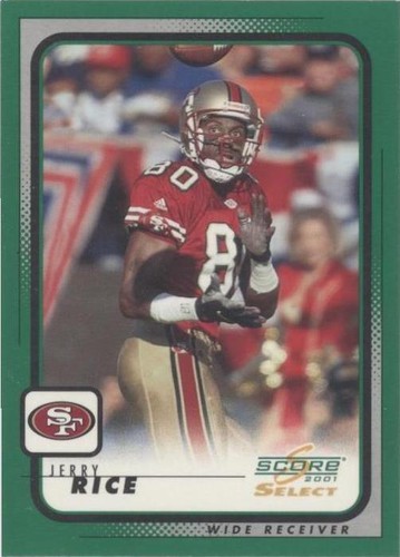 2001 Score Select Jerry Rice #177