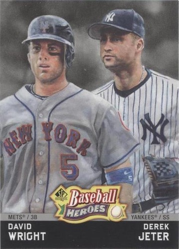2006 SP Authentic - David Wright Derek Jeter #SPAH-49