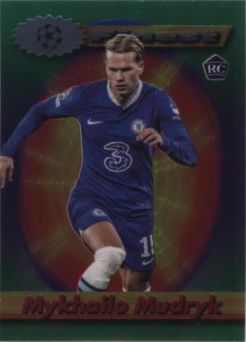 2022-23 Topps Finest Flashbacks UEFA Mykhailo Mudryk #15