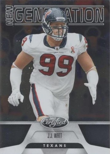 2011 Panini Certified J.J. Watt #186