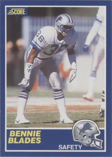 1989 Score Bennie Blades #57