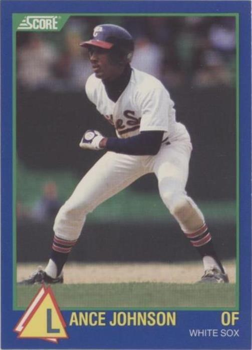 Score 100 Hottest Rookies 1989 - Lance Johnson #33