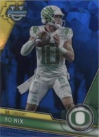 2023 Bowman University Chrome Sapphire Edition Bo Nix #159