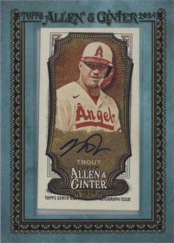 2024 Topps Allen & Ginter - Mike Trout #MA-MT