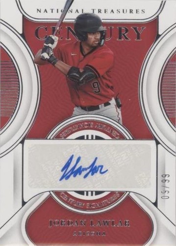 2022 Panini National Treasures - Jordan Lawlar #CS-JL
