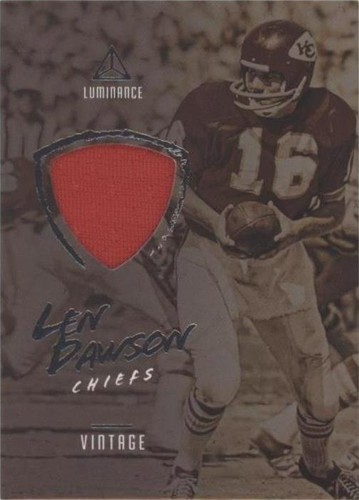 2018 Panini Luminance Len Dawson #13