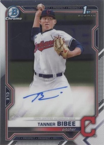 2021 Bowman Draft - Tanner Bibee #CDA-TBI