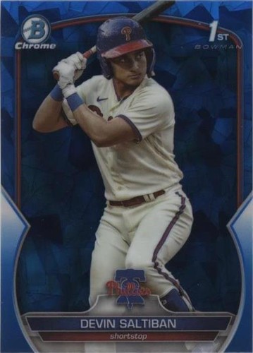 2023 Bowman Chrome Draft Sapphire Edition - Devin Saltiban #BDC-2