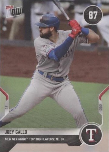 2021 Topps Now MLB Network Top 100 Players - Joey Gallo #T-87