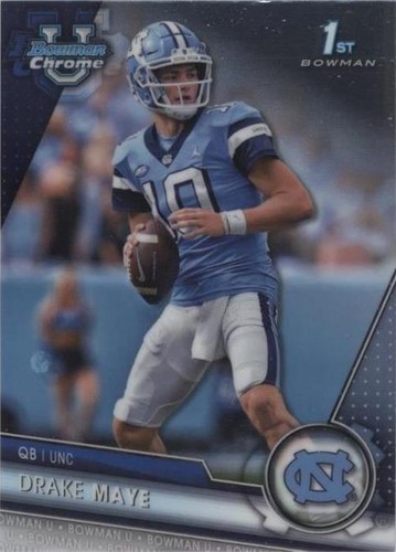 2023 Bowman University Chrome Drake Maye #200