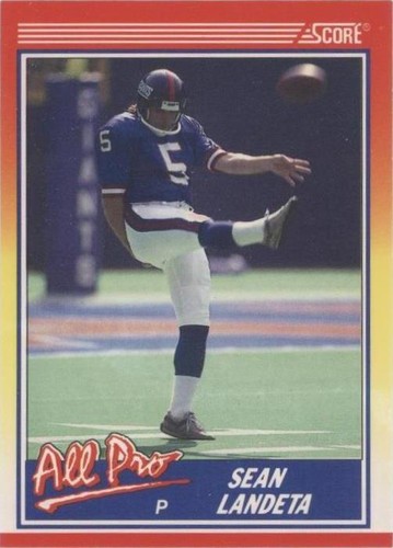 1990 Score Sean Landeta #578