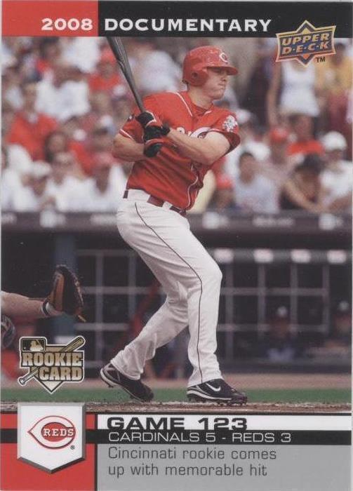Documental Upper Deck 2008 - Jay Bruce #3653