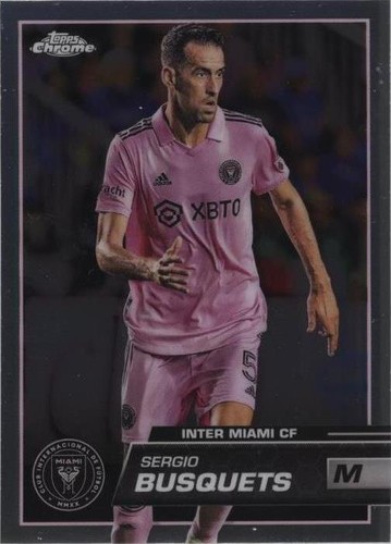 2023 Topps Chrome MLS Sergio Busquets #116