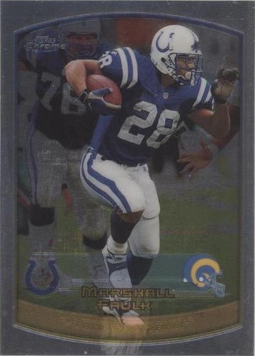 1999 Topps Chrome Marshall Faulk #74