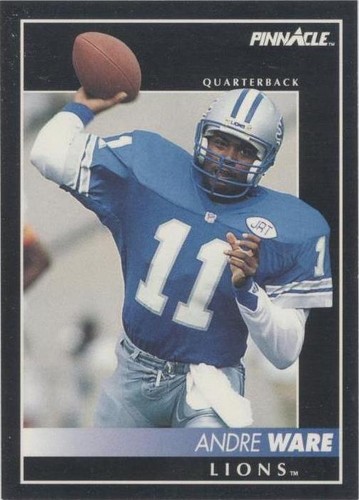 1992 Pinnacle Andre Ware #8