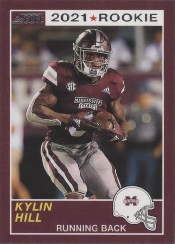 2021 Panini Chronicles Draft Picks Kylin Hill #56