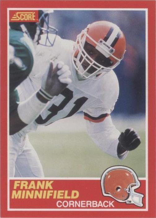 1989 Score Frank Minnifield #133
