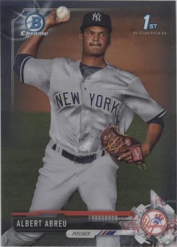 2017 Bowman Chrome - Albert Abreu #BCP153