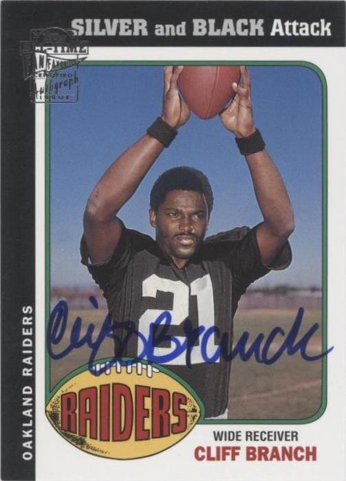 2004 Topps All-Time Fan Favorites Cliff Branch #CB