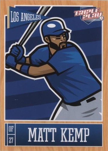 2013 Panini Triple Play - Matt Kemp #43