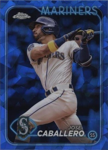 2024 Topps Chrome Sapphire Edition - Jose Caballero #495