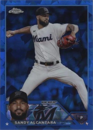 2023 Topps Chrome Sapphire Edition - Sandy Alcantara #107