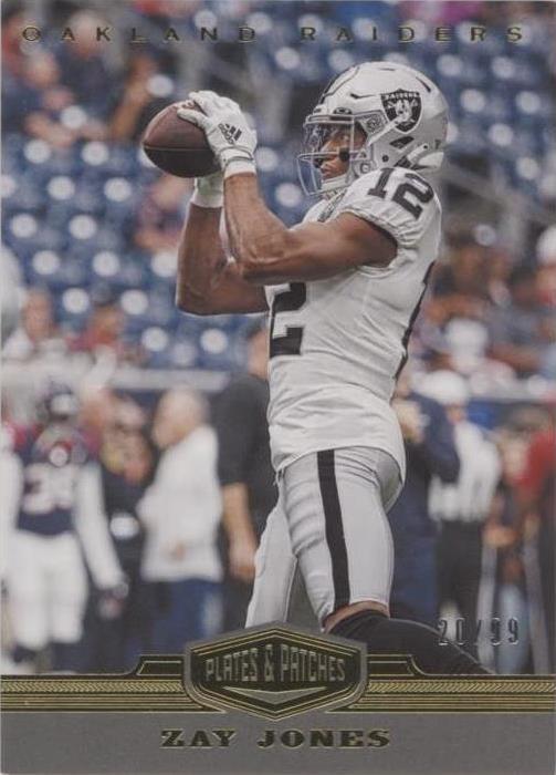 2019 Panini Plates & Patches Zay Jones #98