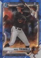 2021 Bowman Chrome Draft Sapphire Edition - Reed Trimble #BDC-144
