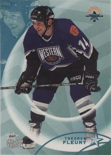 2002-03 In the Game Be A Player All-Star Edition - Theoren Fleury #22