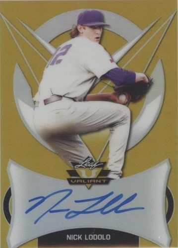 2019 Leaf Valiant - Nick Lodolo #BA-NL1