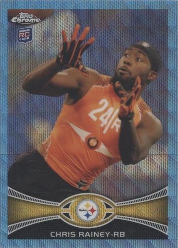 2012 Topps Chrome Chris Rainey #BW-53