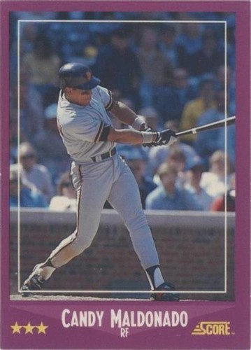 1988 Score - Candy Maldonado #54