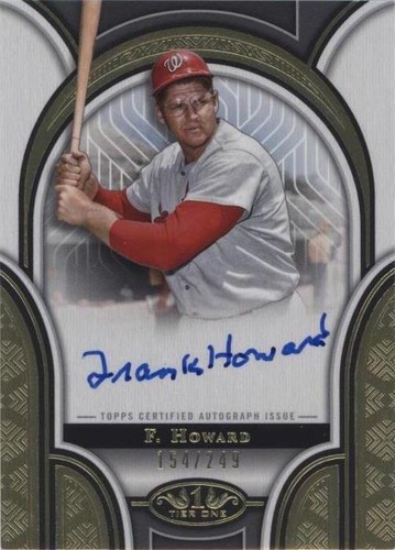 2023 Topps Tier One - Frank Howard #PPA-FH