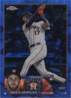 2023 Topps Chrome Sapphire Edition - David Hensley #649