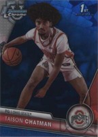 2023-24 Bowman University Chrome Sapphire Edition - Taison Chatman #62