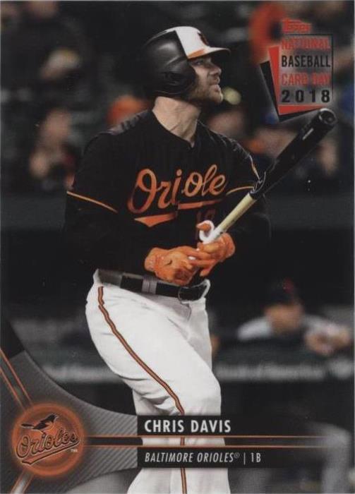 2018 Topps National Baseball Card Day - Chris Davis #1