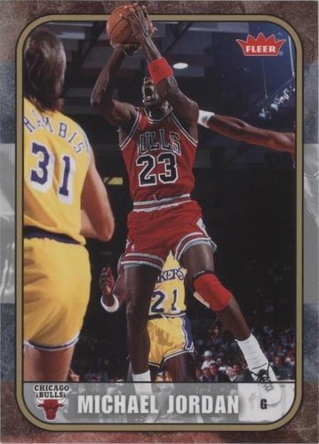 2007-08 Fleer Michael Jordan - Michael Jordan #10