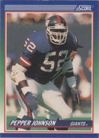 1990 Score Pepper Johnson #361