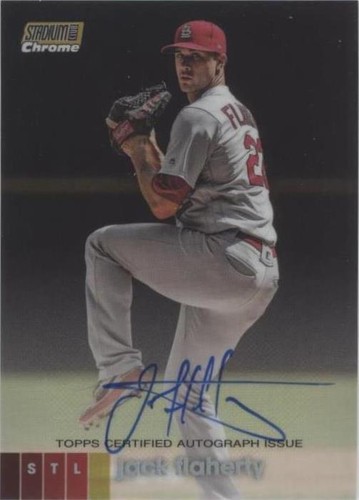 2020 Topps Stadium Club Chrome - Jack Flaherty #CAJF