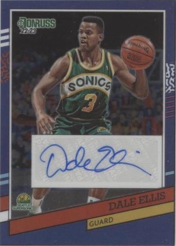 2022-23 Panini Donruss Optic - Dale Ellis #RSS-DEL