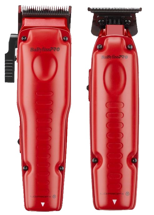 BaBylissPRO FXONE LO-PROFX Matte Red Clipper & Trimmer  | FX829MR & FX729MR