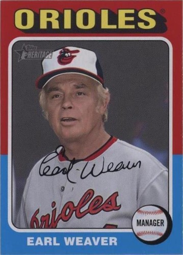 2024 Topps Heritage - Earl Weaver #153