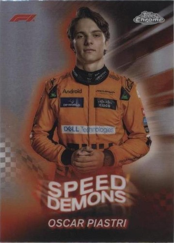 2024 Topps Chrome Formula 1 - Oscar Piastri #SD-8